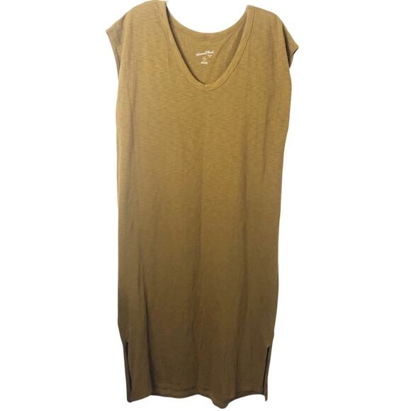 Universal Thread NWT Women's Brown Cap Sleeve Maxi T-Shirt Dress Size XXL - Picture 1 of 9